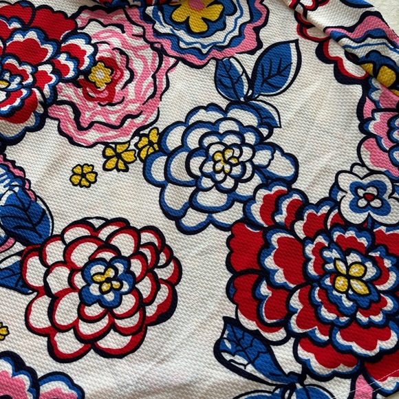 ❤️2/$15 or 3/$21❤️ NWT White Mark Bright Floral Flare Skirt, Size Large - Picture 7 of 12